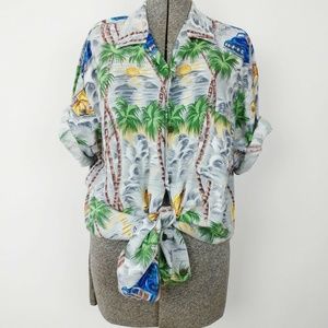 Ocean Current VTG Hawaiian Shirt Unisex